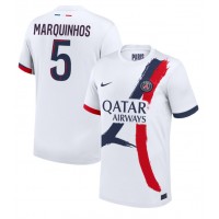 Camisa de time de futebol Paris Saint-Germain Marquinhos #5 Replicas 2º Equipamento 2024-25 Manga Curta